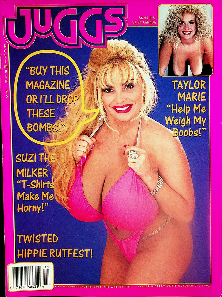 Juggs Magazine  Christy Canyon / Misty Mountains  November 1995    021924lm-p2