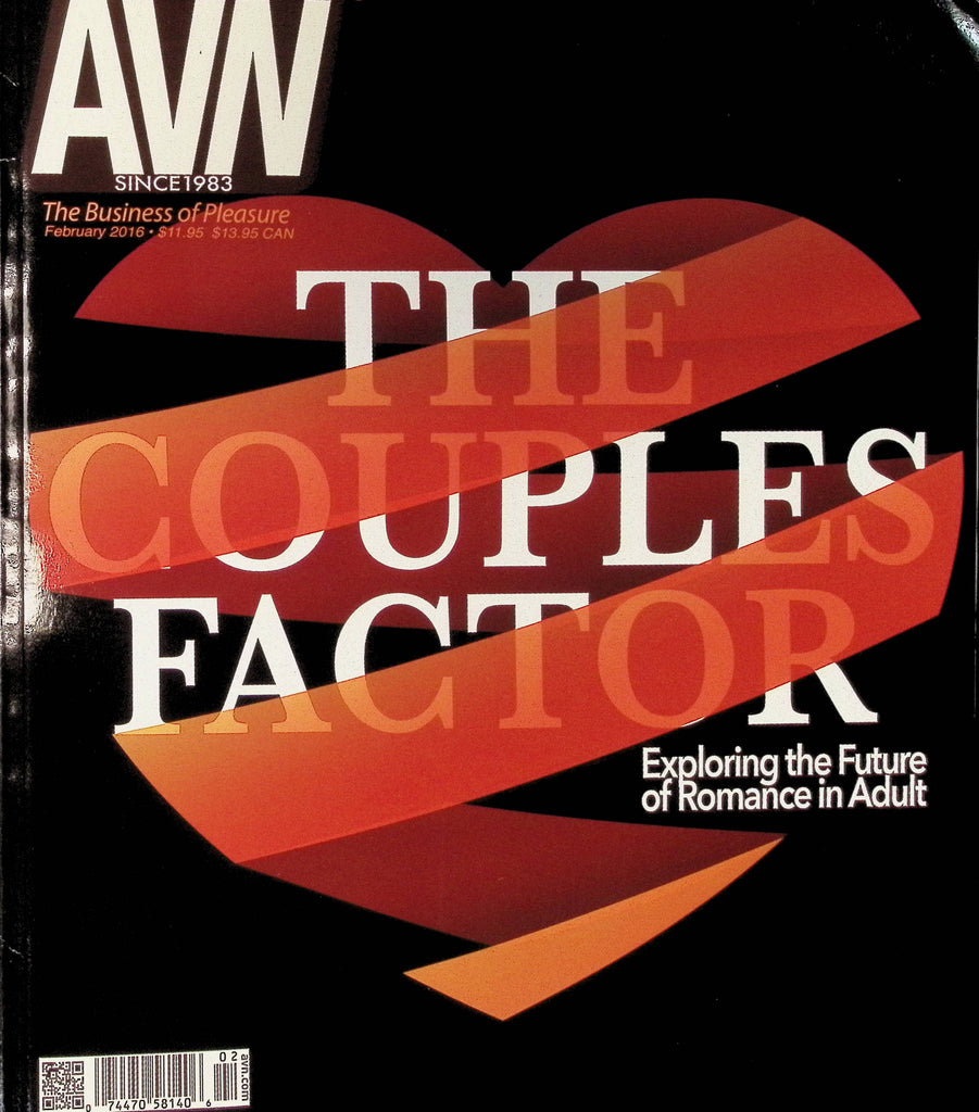AVN Adult Video News Magazine February 2016 Jules Jordan Penny Pax 102025AMP