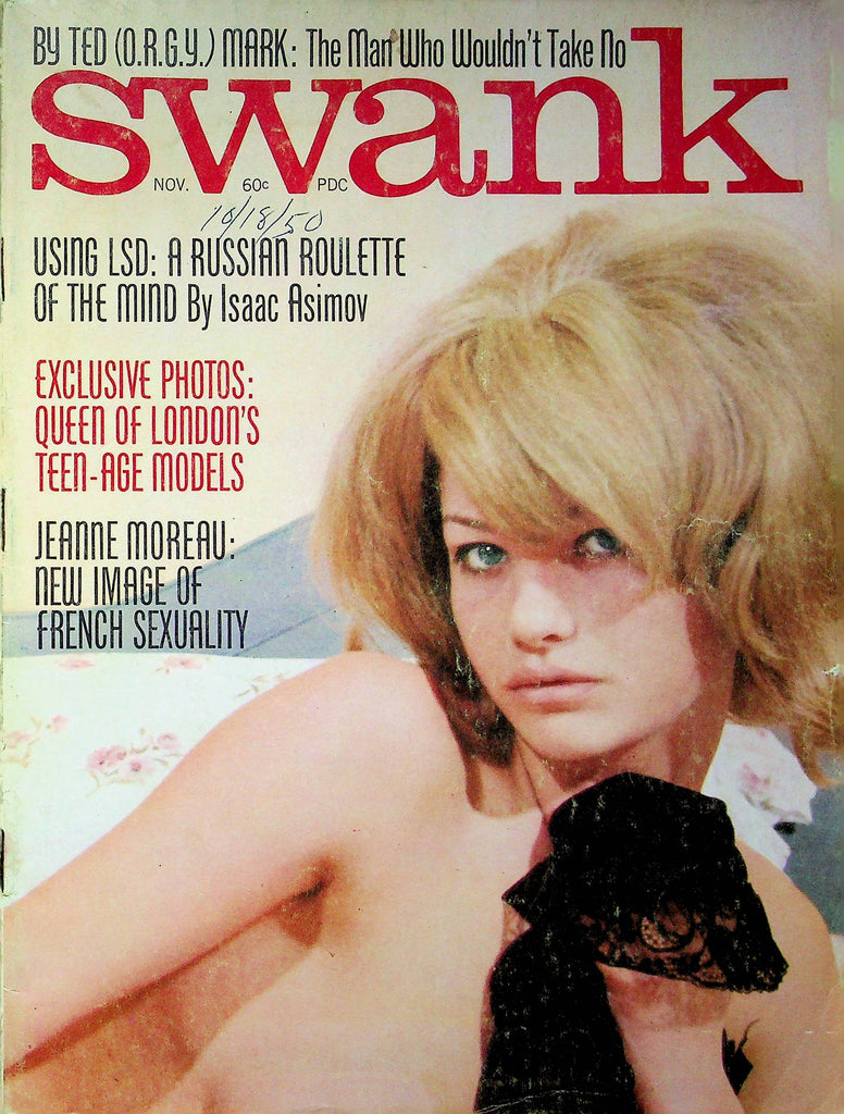 Swank Magazine Jeanne Moreau November 1966 071823RP