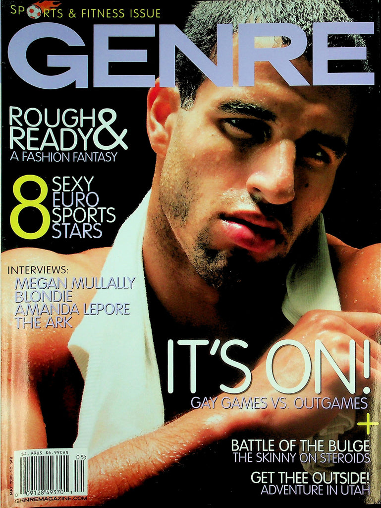 Genre Gay Interest Magazine  Sports & Fitness Issue - Gay Games Vs. Outgames   May 2006     042326lmp