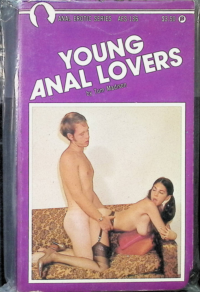 18+ Young Anal lovers by Tom Madison AES-136 1980s Anal Erotic Series Adult Paperback Novel -112024AMP