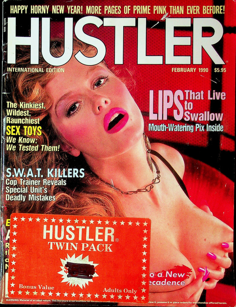 Hustler Magazine Ft . Annette Haven February 1990 050225RP2