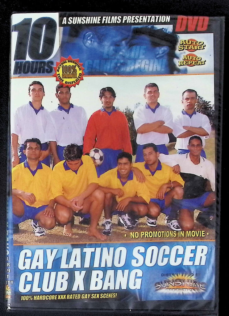 Gay Latino Soccer Club X Bang 10 Hour Gay DVD Sunshine Films 2006 100825AKDVD