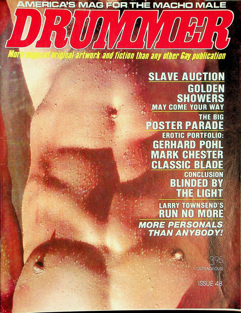 Drummer Gay Magazine  Erotic Portfolio: Gerhard Pohl, Mark Chester, Classic Blade  #48 1981   102426lmp-GSC