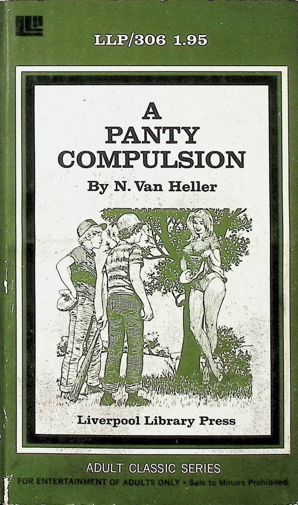 A Panty Compulsion by N Van Heller LLP306 1972 Liverpool Adult Paperback Novel-091224AMP