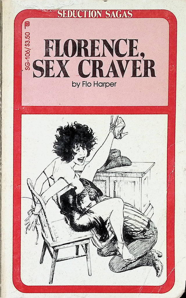 Florence, Sex Craver by Flo Harper SG-106 1982 Adult Erotic Paperback Novel-070824AMP