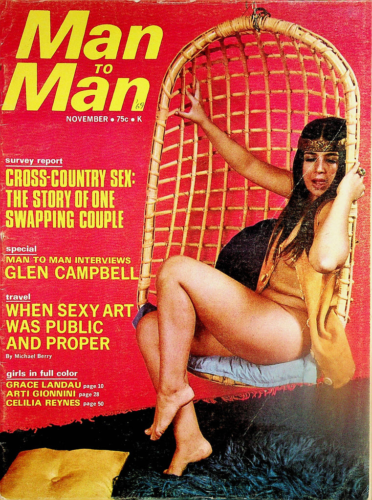 Man To Man Magazine  Grace Landau / Glen Campbell Interview  November 1969   050826AMP-