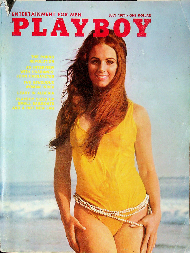 Playboy Magazine Ft. John Cassavetes July 1971 092725RP-