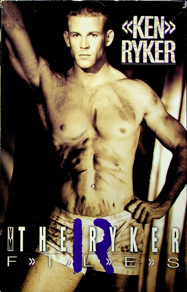 Gay Adult VHS Movie The Ryker Files Ft. Ken Ryker & David Thompson 1990s By Vivid Man 080123RPVHS3