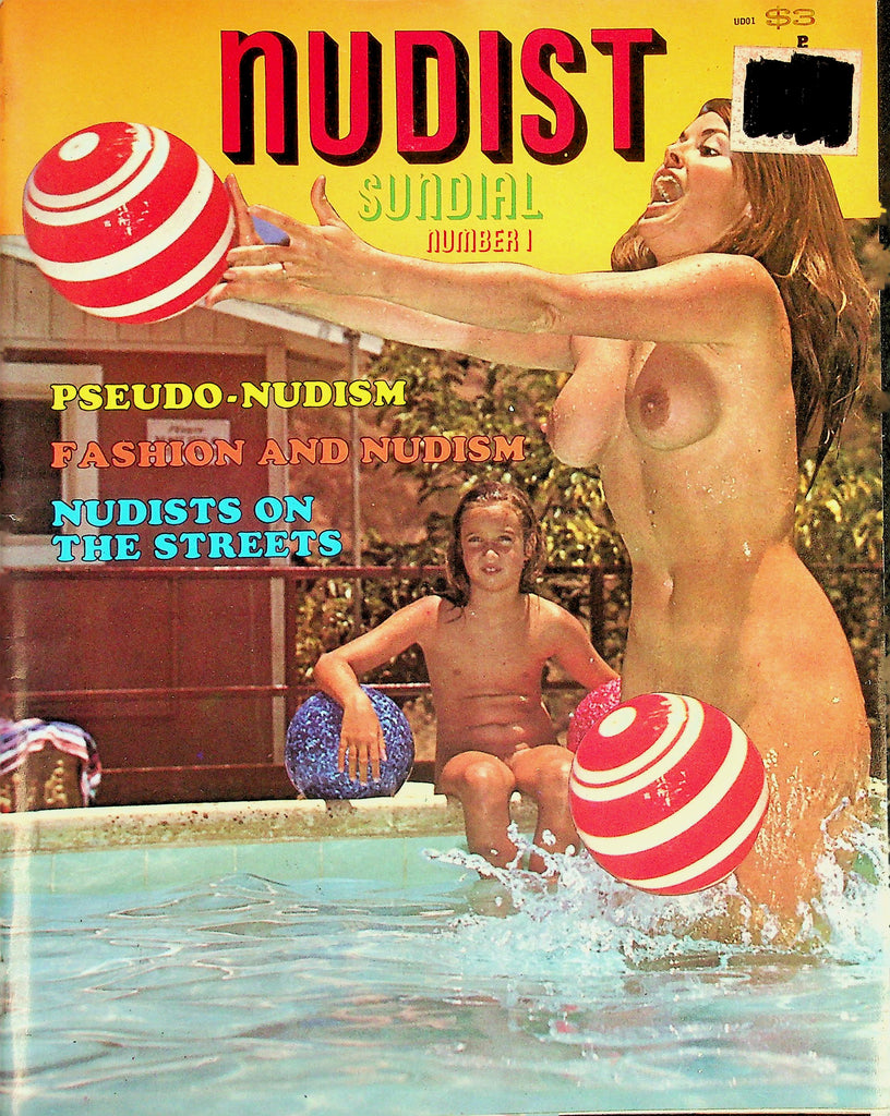Nudist Sundial Magazine  Pseudo-Nudism / Fashion And Nudism  #1 1960's    091426lmp-GSC