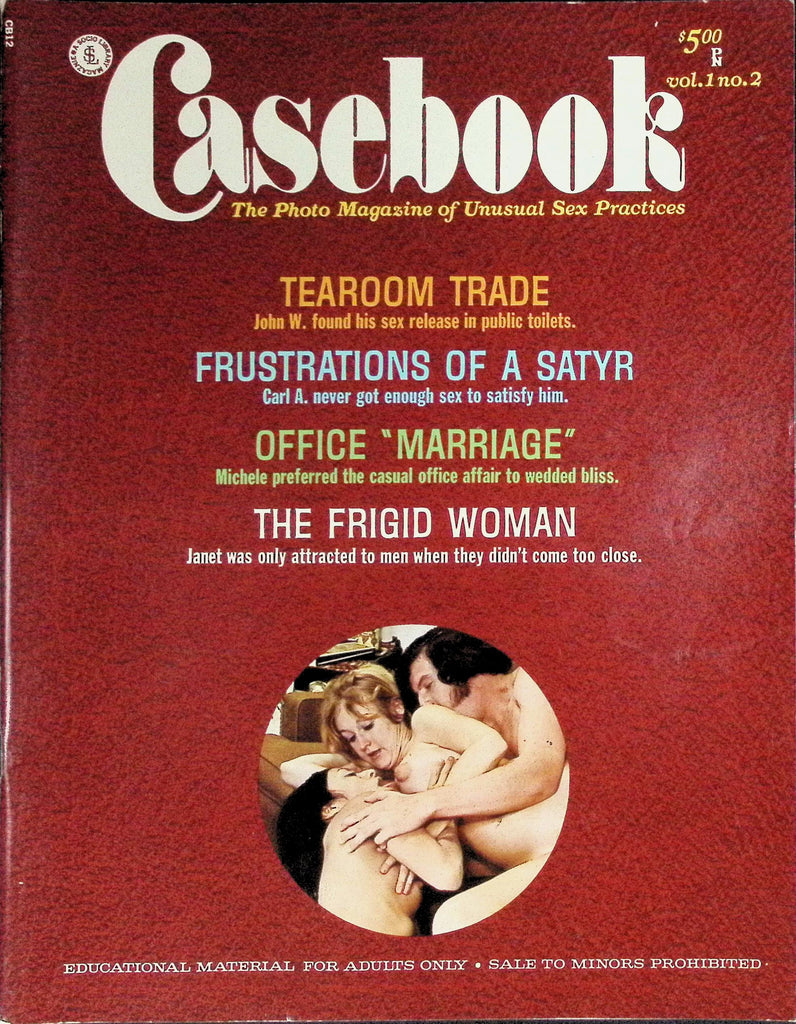 Casebook Photo Magazine of Unusul Sex Practices Tearoom Trade 1971  090726LLP
