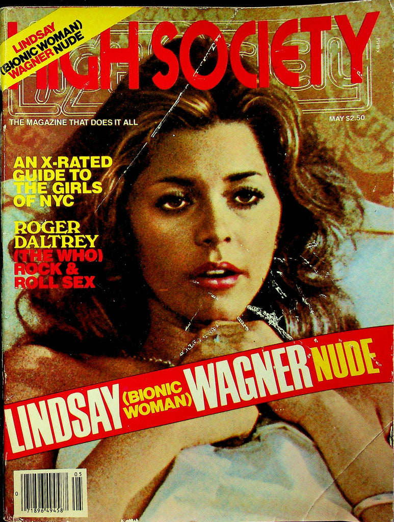 High Society Mag Lindsay Wagner & Roger Daltrey May 1979 050323RP