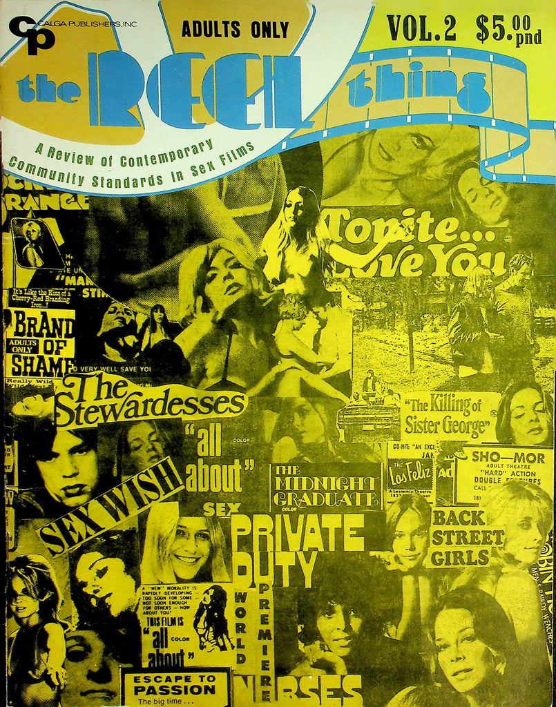 The Reel Thing Magazine  Review Of Sex Films - Orgy Of The Dead  vol.2  1972  082226lmp-GSC