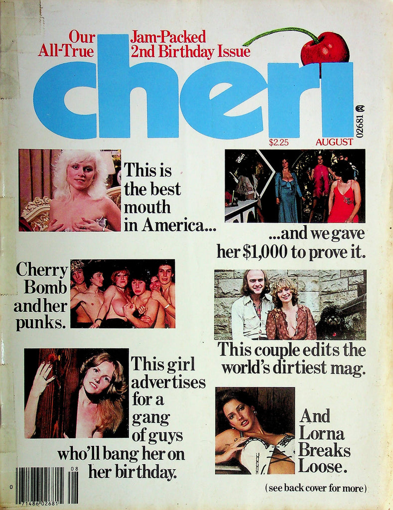 Cheri Magazine 2nd Birthday Issue August 1978 041425RP