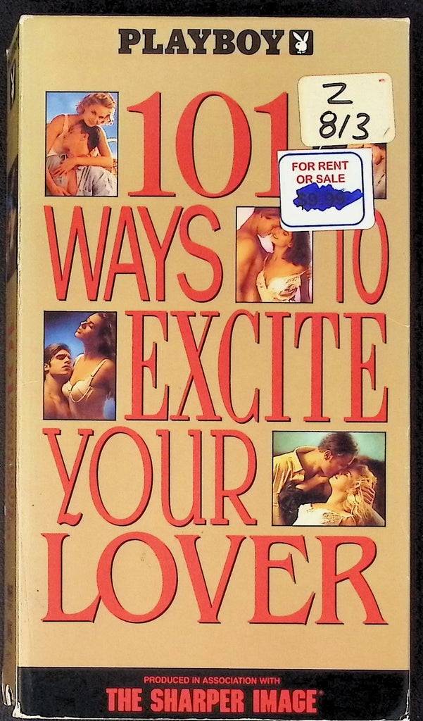 Playboy's 101 Ways to Excite Your Lover Adult VHS 1992 Sharper Image Uni Playboy Video 121025AKVHS2