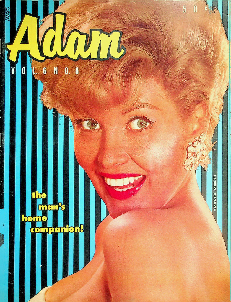 Adam Magazine  Cover Girl Marian vol.6 #8 1962    040226lmp