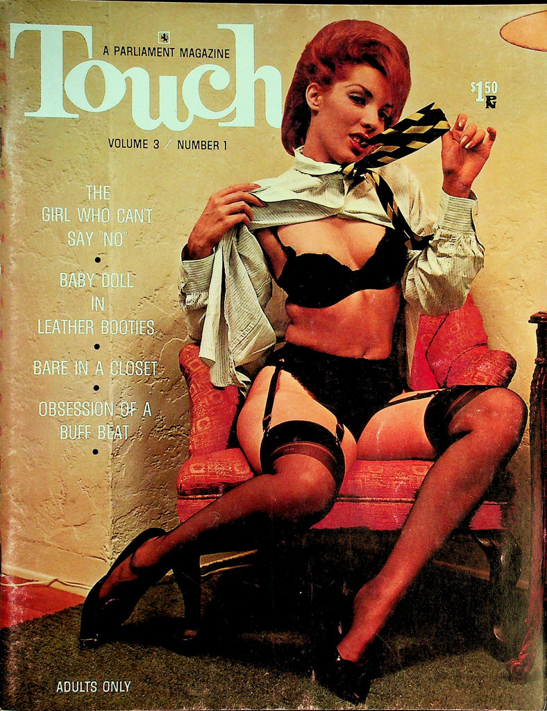Touch Vintage Magazine   Centerfold Girl Peggy  vol.3 #1  1965  Parliament   100826lmp-GSC