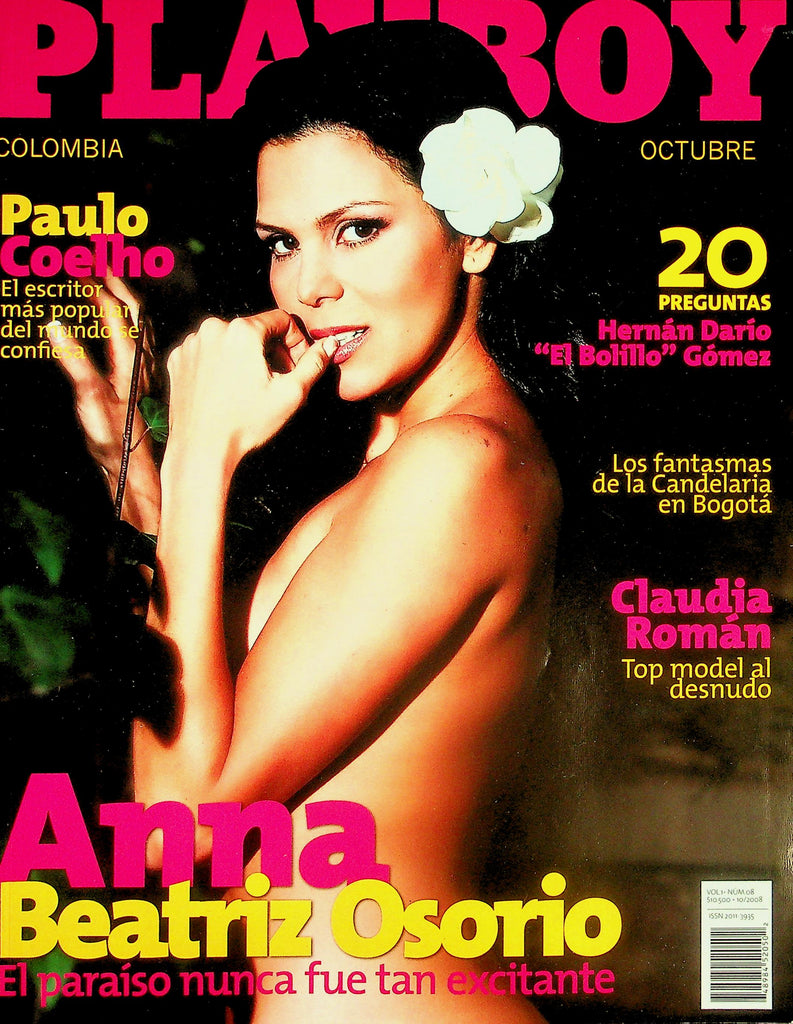 Playboy Colombia International Magazine  Covergirl Anna Beatriz / Centerfold Playmate Adel Vakula  October 2008  031026lmp