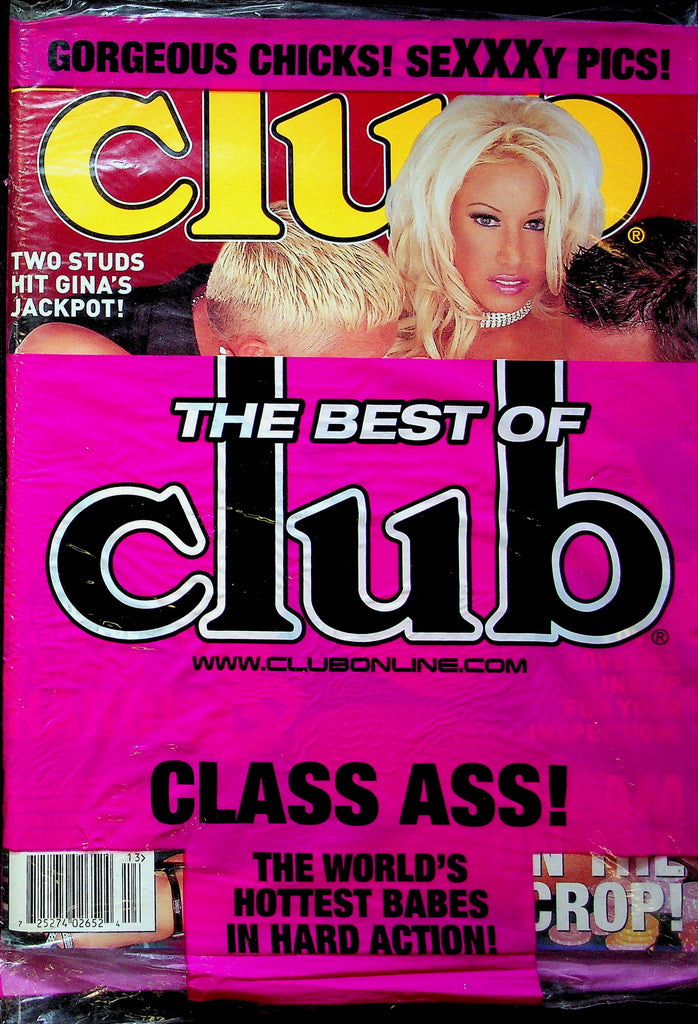 The Best Of Club Magazine Gina's Jackpot SEALED 2003 or 2004 091223RP