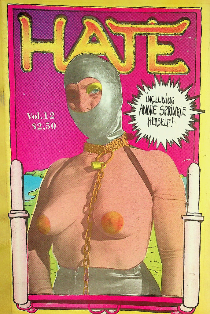 Hate Adult Newspaper Magazine  Annie Sprinkle / Cunt-Party  vol.12  1980's   090126lmp2-GSC