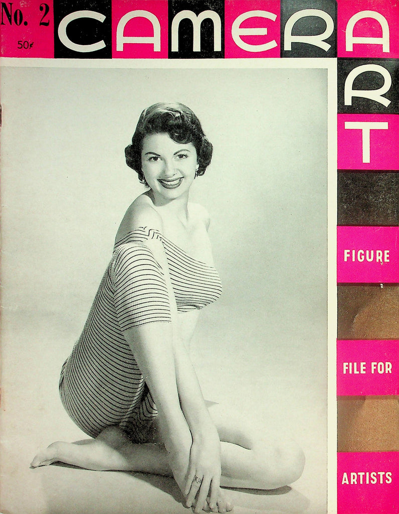 Camera Art Magazine  Figure File For Artists  #2  1950's   032726lmp