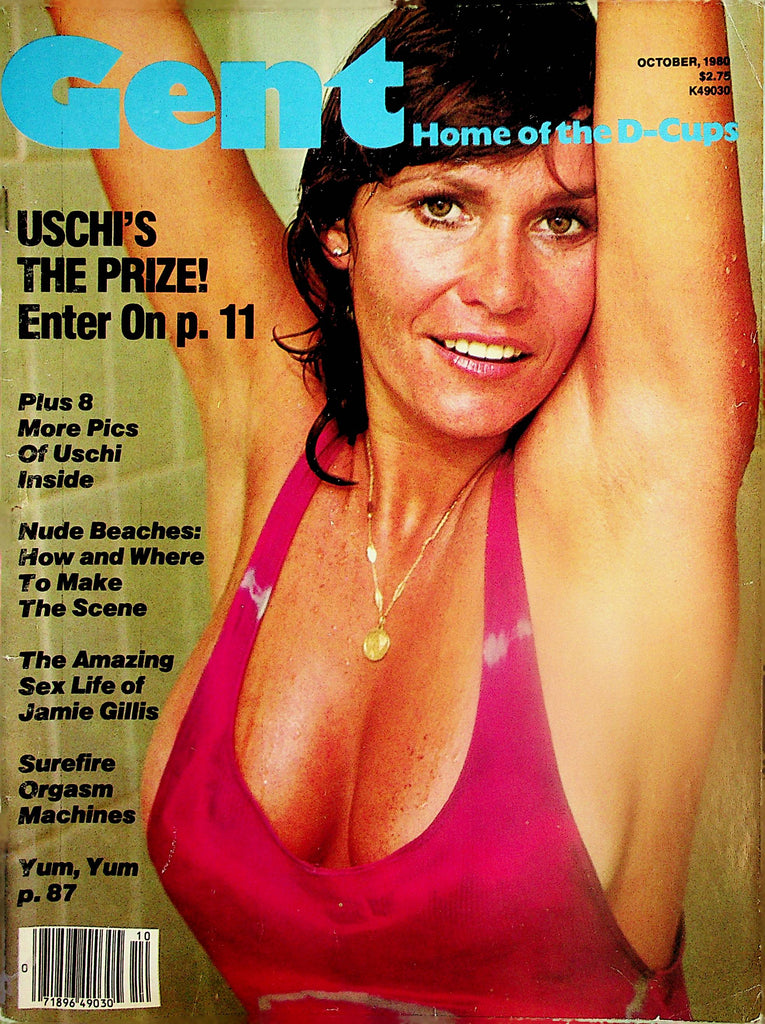 Gent Busty Magazine  Uschi Digard / Jamie Gillis  October 1980  082624lm-p