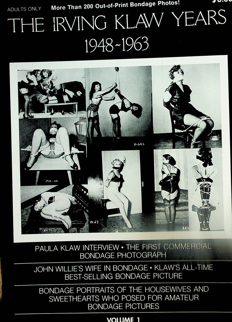 The Irving Klaw Years Bondage Magazine  1948- 1963  Betty Page & More! Over 200 Photos  1976  121624lm-p