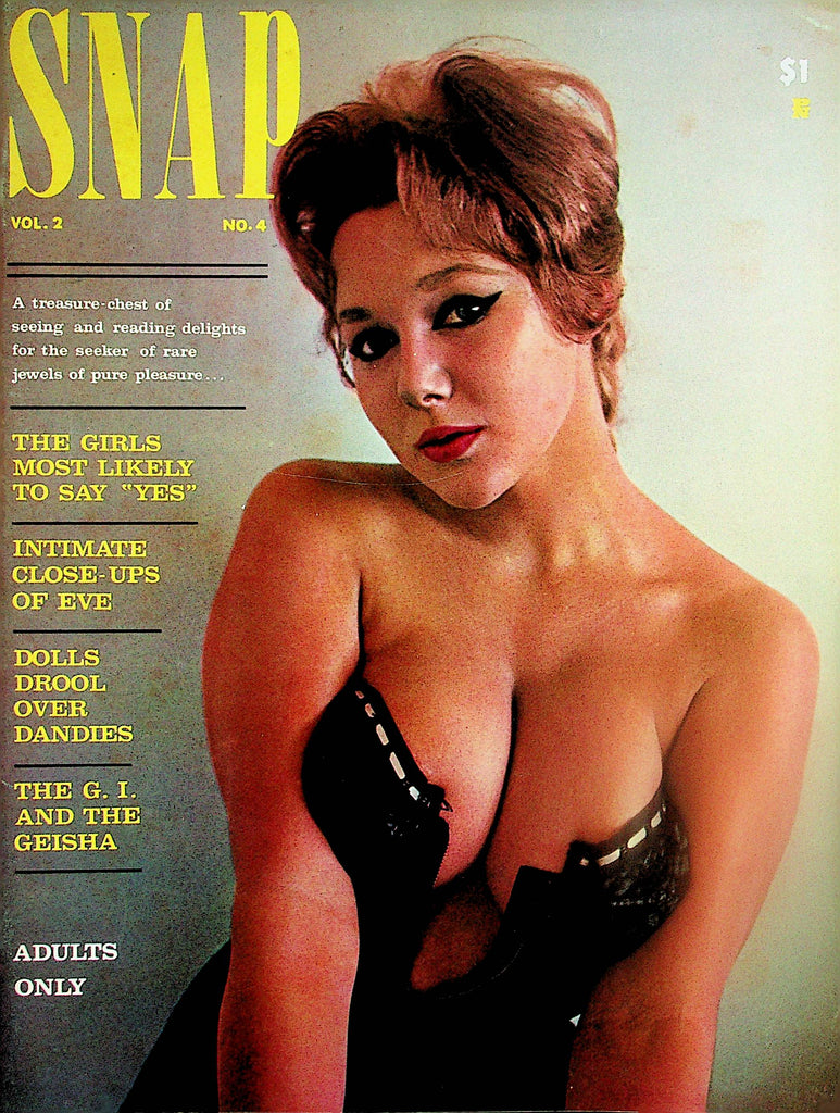 Snap Magazine   Yvonne / Intimate Close-Ups Of Eve  vol.2 #4  1962   Parliament Publication    041124lm-p