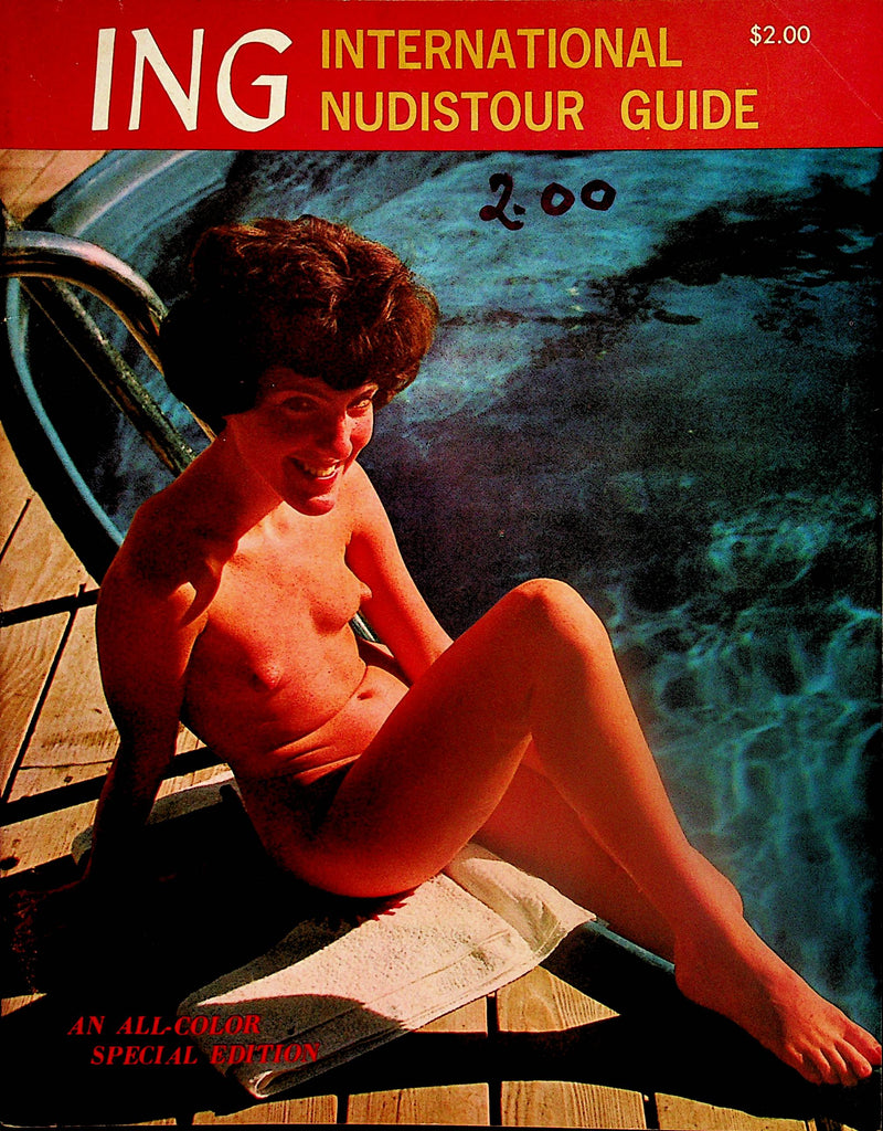 ING International Nudistour Guide Magazine  The Contest  1960's    100924lm-p