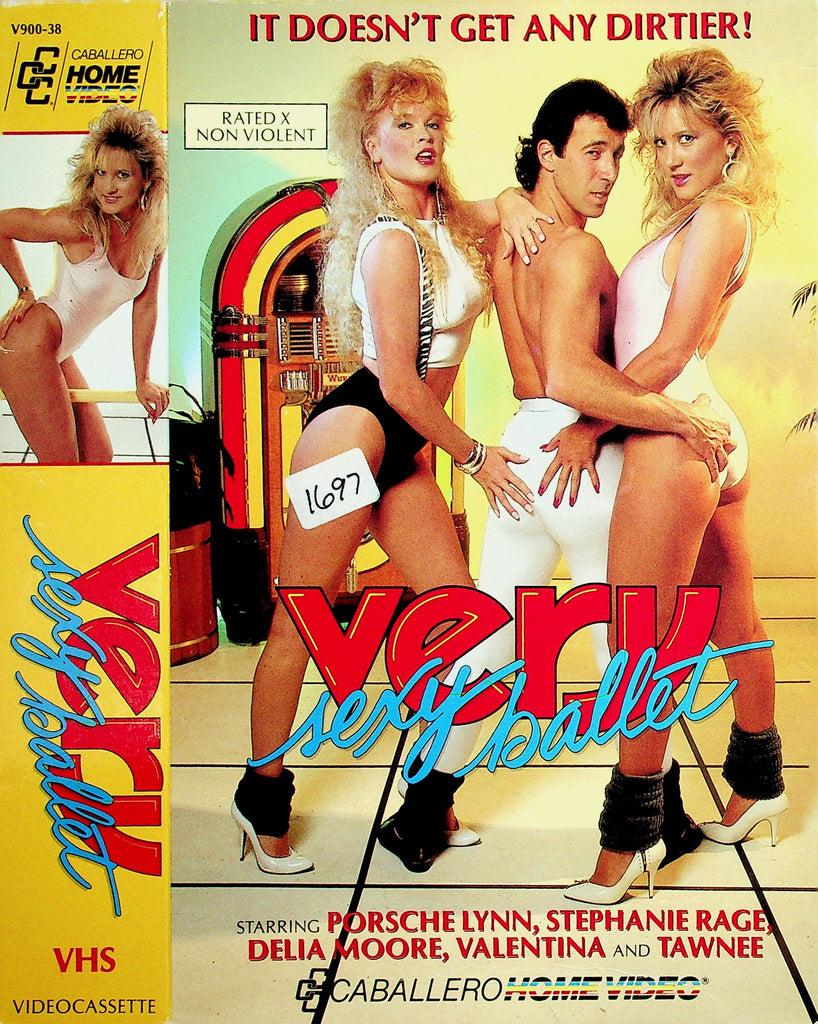 Very Sexy Ballet Porsche Lynn Stephanie Rage Delia Moore Adult VHS Caballero 050526NAVHS2-2