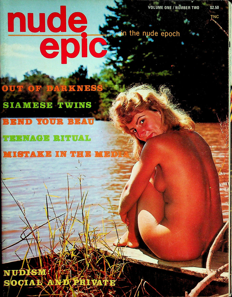 Nude Epic Nudist Magazine  Nudism Social And Private  vol.1 #2 1968  081526lmp-GSC