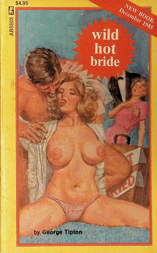 Wild Hot Bride by George Tipton AB5503 December 1985 Greenleaf Classics Adult Paperback Novel 072325AMP