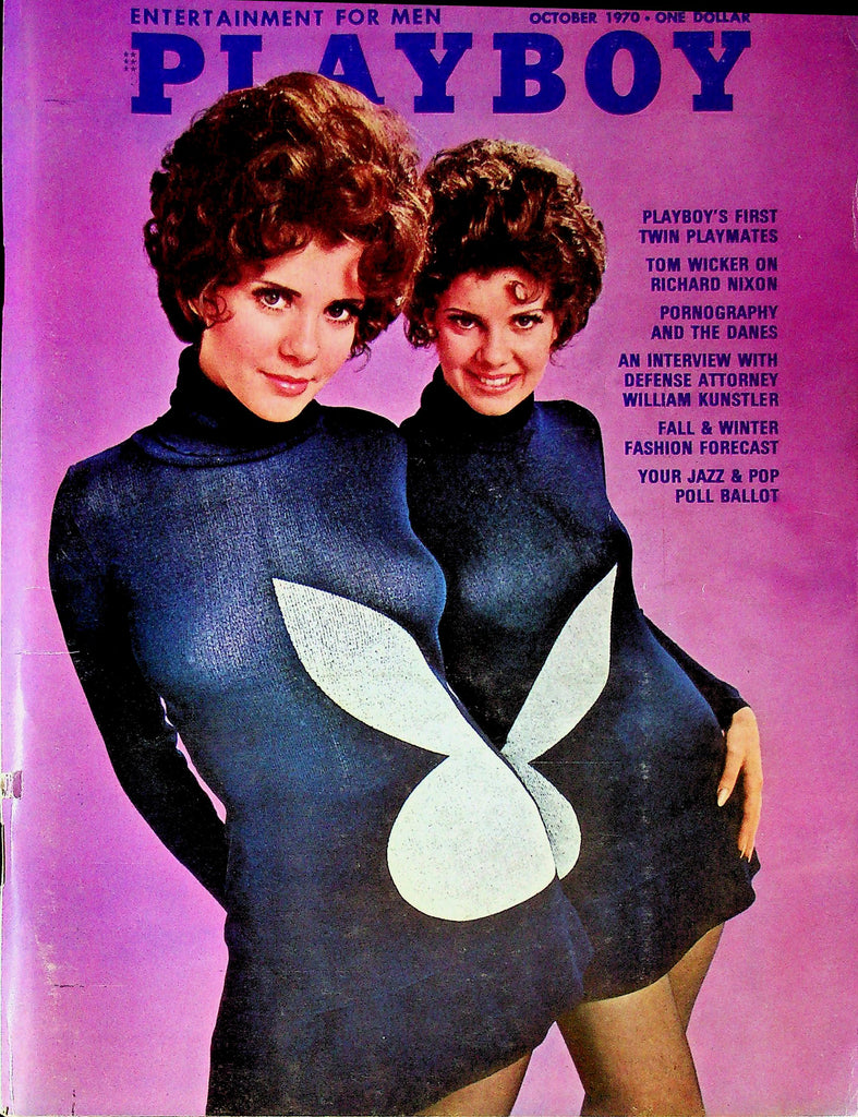 OUI Magazine Ft. Tom Wicker & William Kunstler October 1970 083025RP-