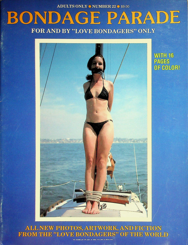 Bondage Parade Magazine   Covergirl Simone Devon  #22  December 1986    London Enterprises   033026lmp