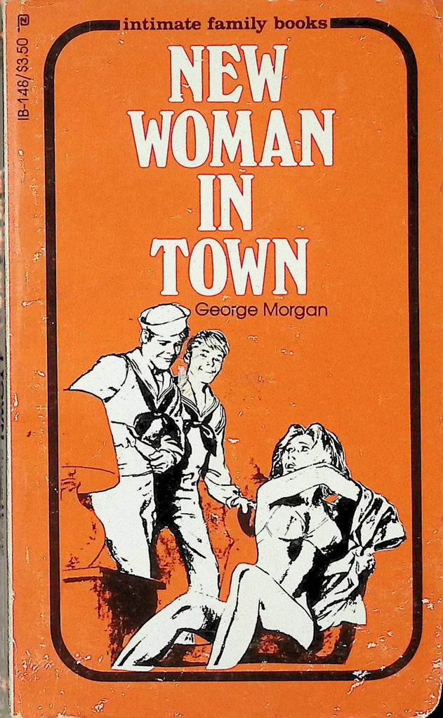 New Woman in Town by George Morgan IB-148 1982 Adult Paperback Novel-082724AMP