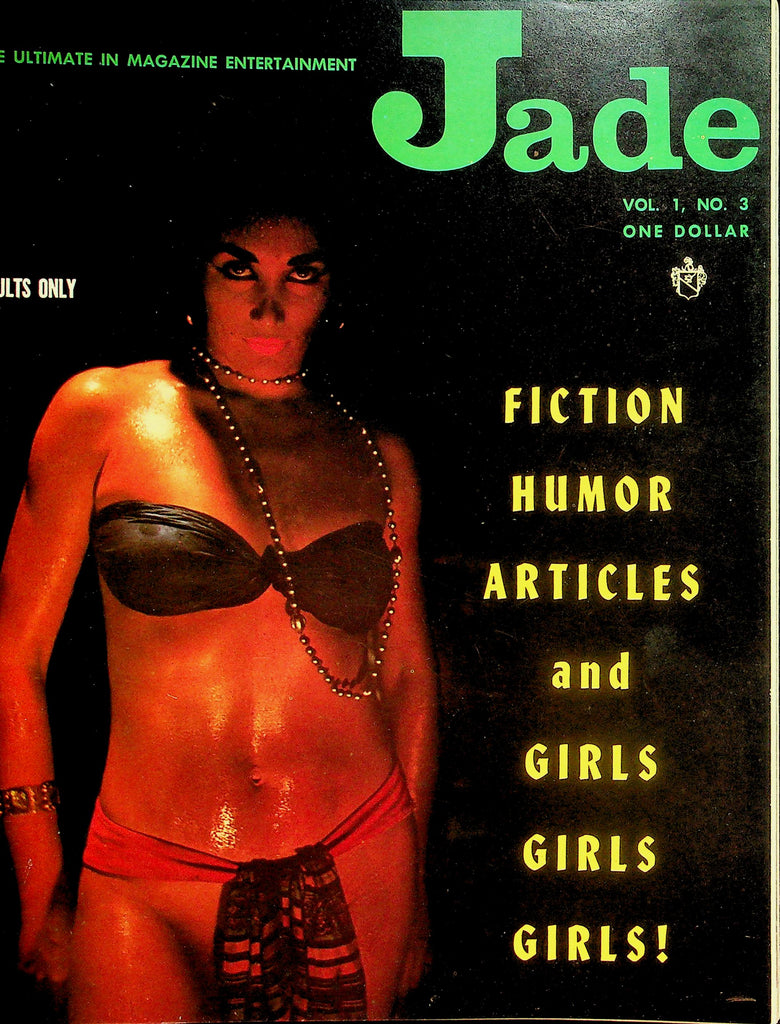 Jade Magazine  Silk Stockings In A Cool Pool / Naughty Nudie  vol.1 #3  1960's  041026lm-p