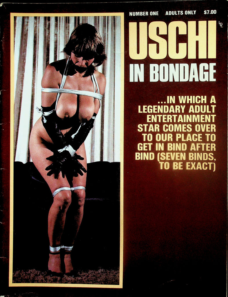 Uschi In Bondage Magazine   Uschi Digard  #1  May 1981  London Enterprises     120825lmp