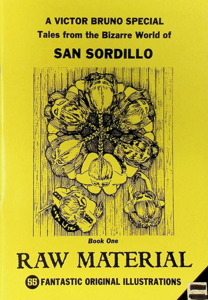 A Victor Bruno Special Tales from the Bizarre World of San Sordillo 1970s Book 1 Raw Material 55 Original Illustrations Illustrated BDSM Bondage Comic Magazine 100225AMP