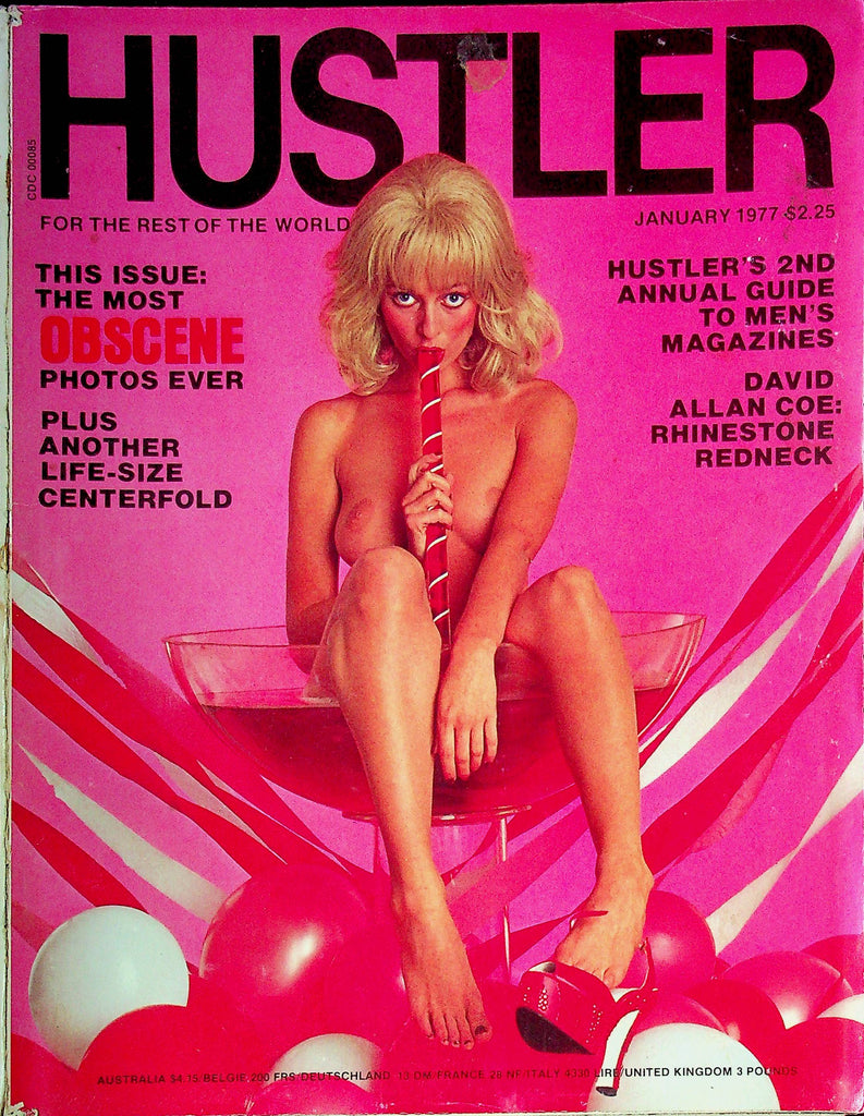 Hustler Magazine 2nd Annual Guide To Men's Magazines January 1977 011925RP