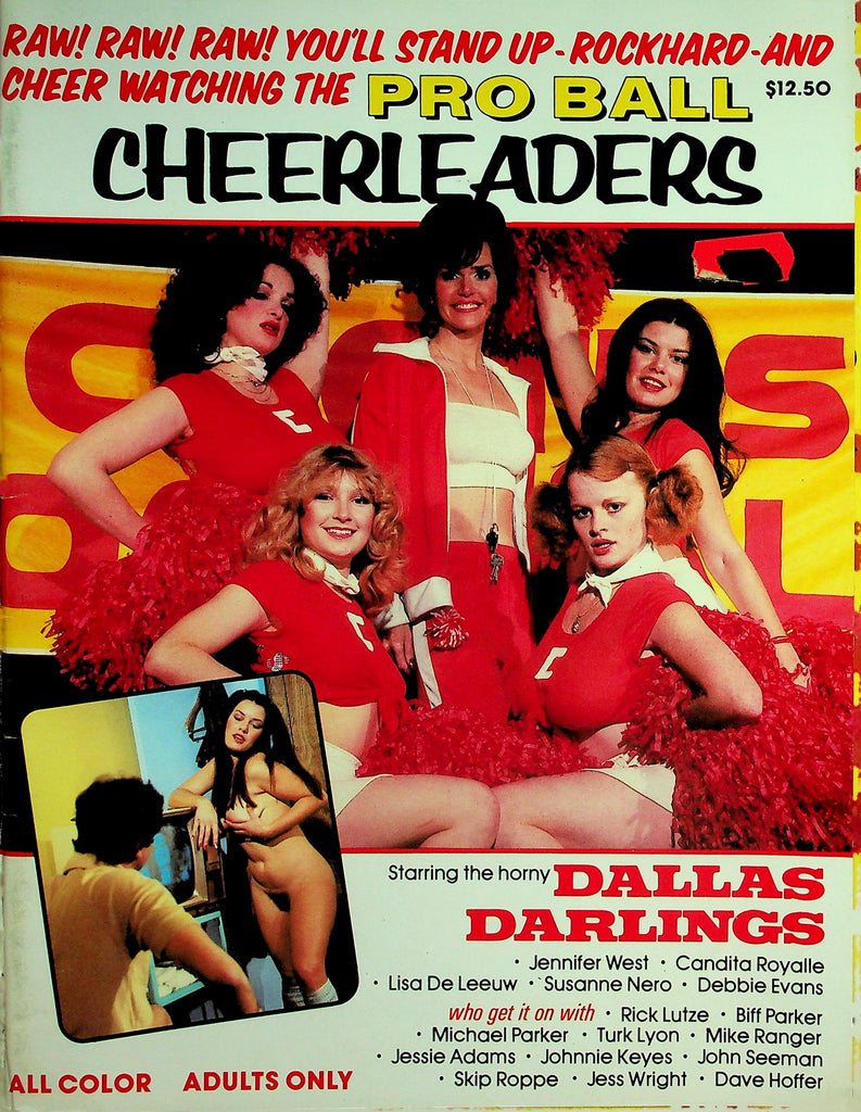 Pro Ball Cheerleaders Magazine  Jennifer West, Candita Royalle, Lisa De Leeuw, Susanne Nero & More!  #1 1980's   073026lmp-GSC