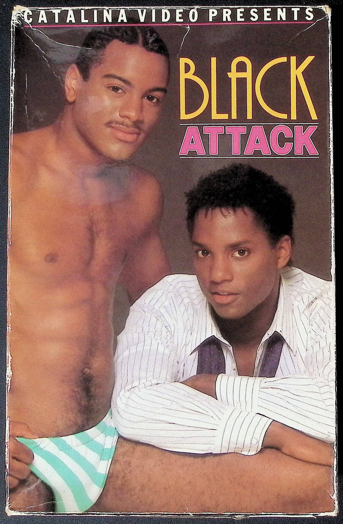 Black Attack Laguna Pacific, Ltd. Gay VHS 1989 101624JKVHS5