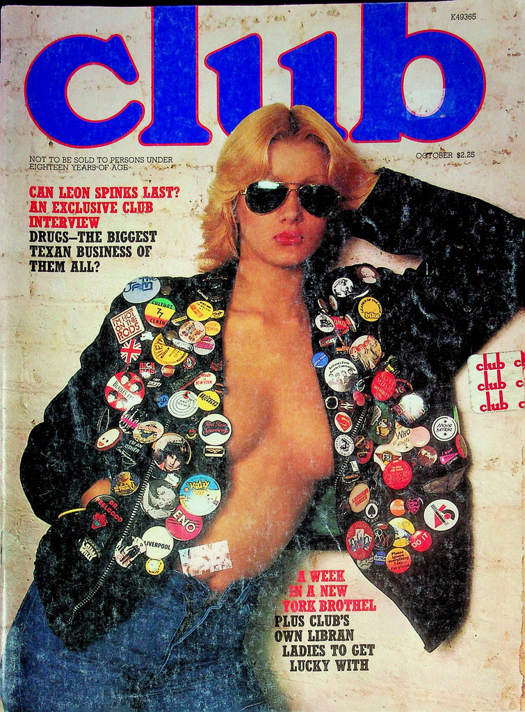 Club Magazine Leon Spink Interview October 1978 121423RP