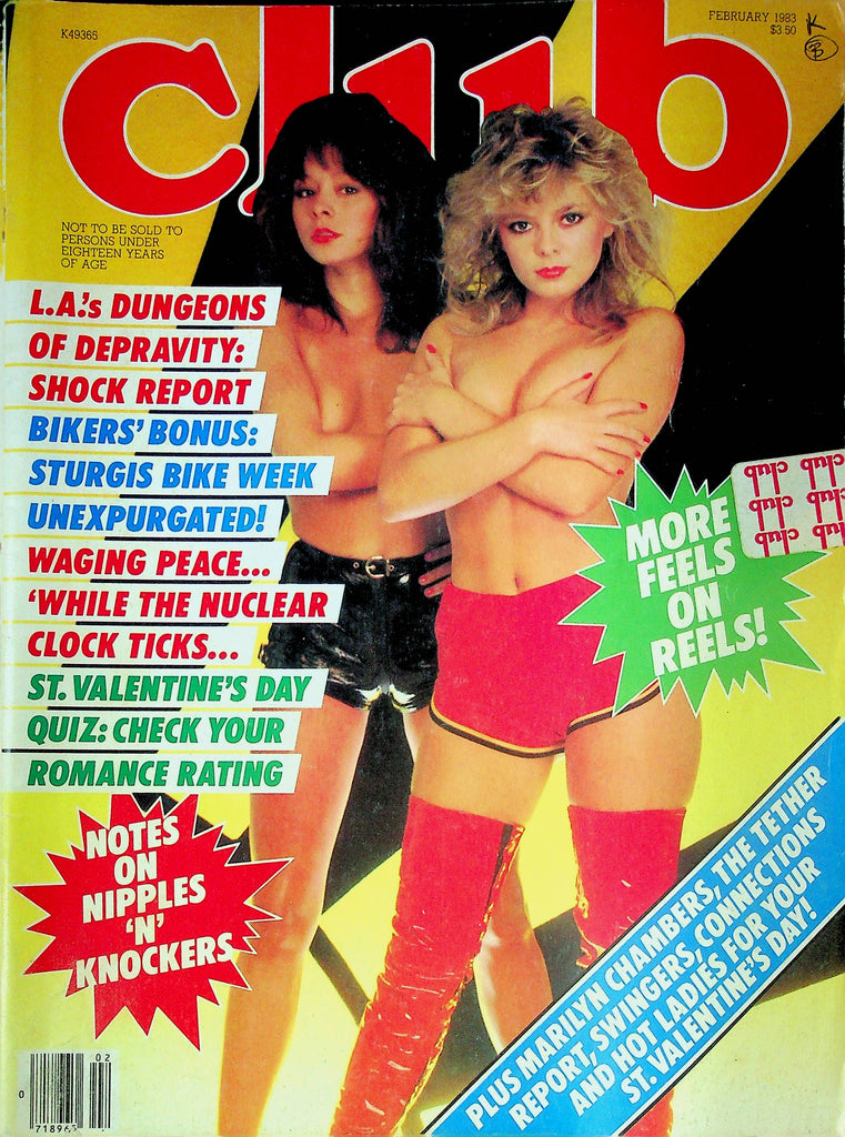 Club Magazine Dungeons Of Depravity February 1983 013124RP