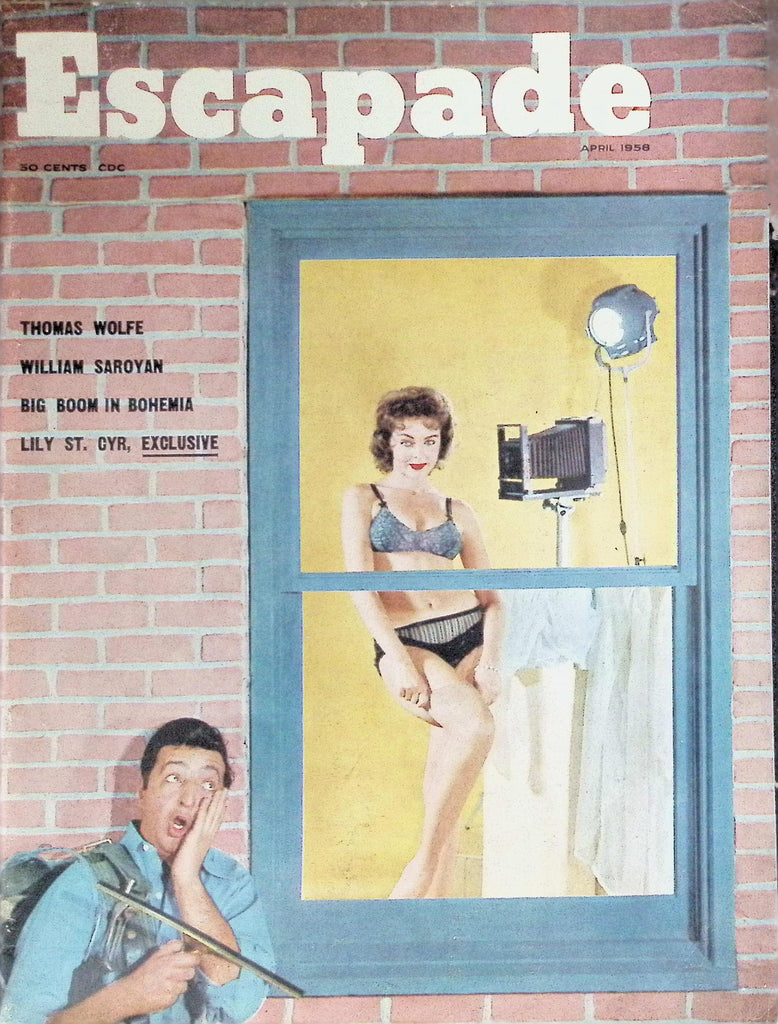Escapade Magazine April 1958 Lily St, Cry Exclusive  100426LLP