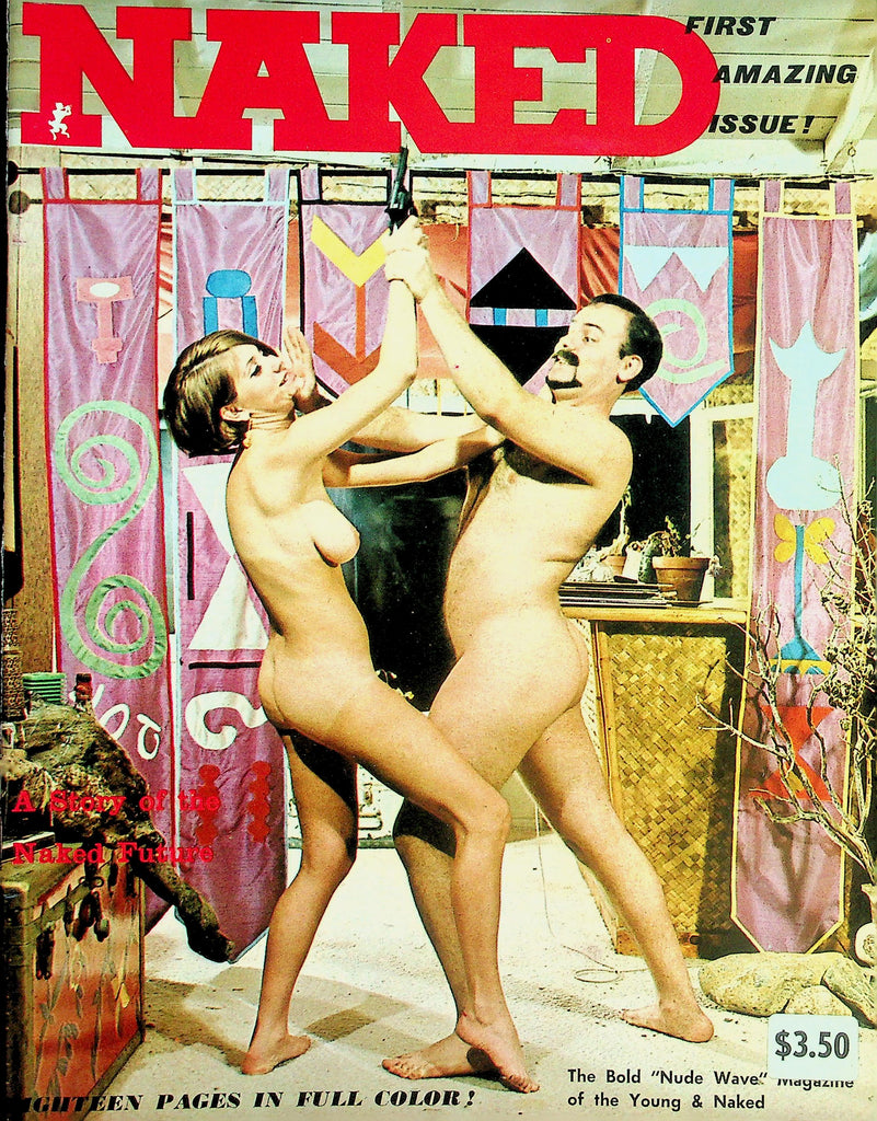Naked Magazine  1st Issue!   A Story Of The Nake Future!  #1 1960's       070926lmp-GSC