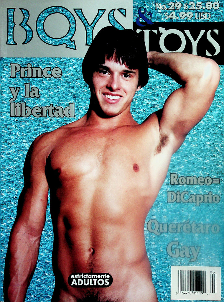 Boys & Toys 18+ Gay Spanish International Magazine  Prince y la Libertad  #29 February 1997   122125lmp