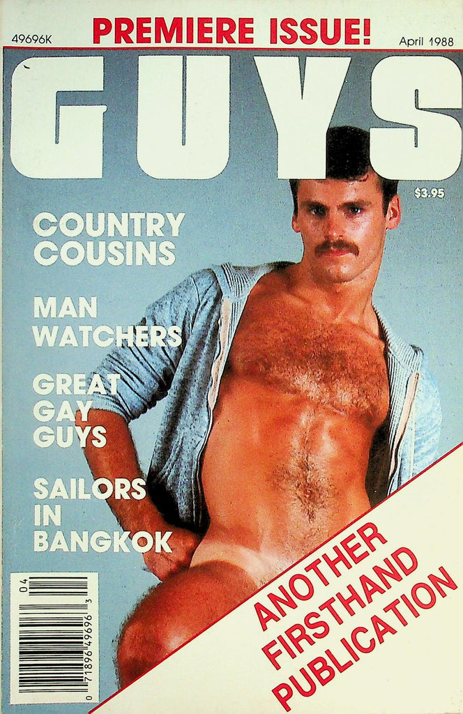 Guys Gay Digest  Premiere Issue!  Man Watchers / Sailors In Bangkok  April 1988    092926lmp-GSC