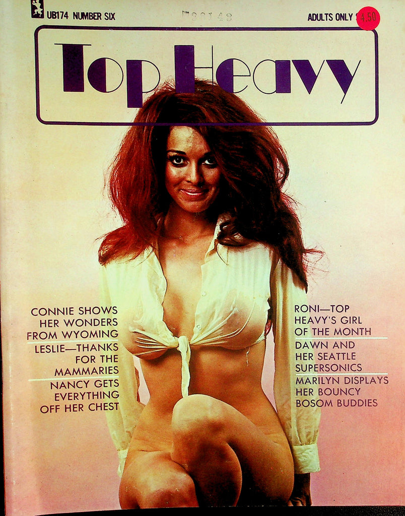 Top Heavy Busty Magazine  Covergirl Roni / Marilyn's Bosm Buddies  #6 1973    090426lmp-GSC