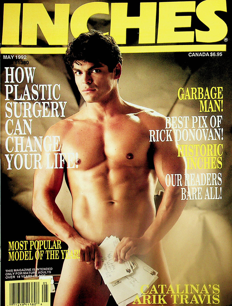 Inches Gay Magazine   Catalina's Arik Travis  May 1992      061424lm-p