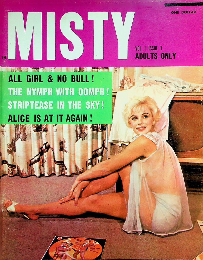 Misty Magazine   The Nymph With Oomph! /  Alice Is At It Again   vol.1 #1  1962 061226lmp-GSC